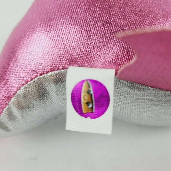 Suprizamals Baby Nadia Narwhal 7 in Plush Shiny Pink Stuffed Animal Series 2 Toy - Picture 9 of 10